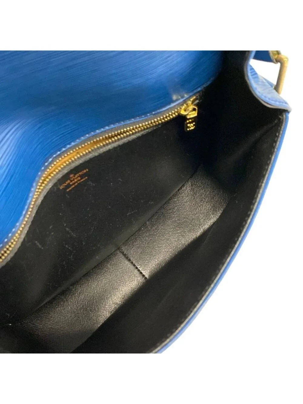Louis Vuitton Shoulder Bag Epi Sun Crew Toledo Blue Leather
